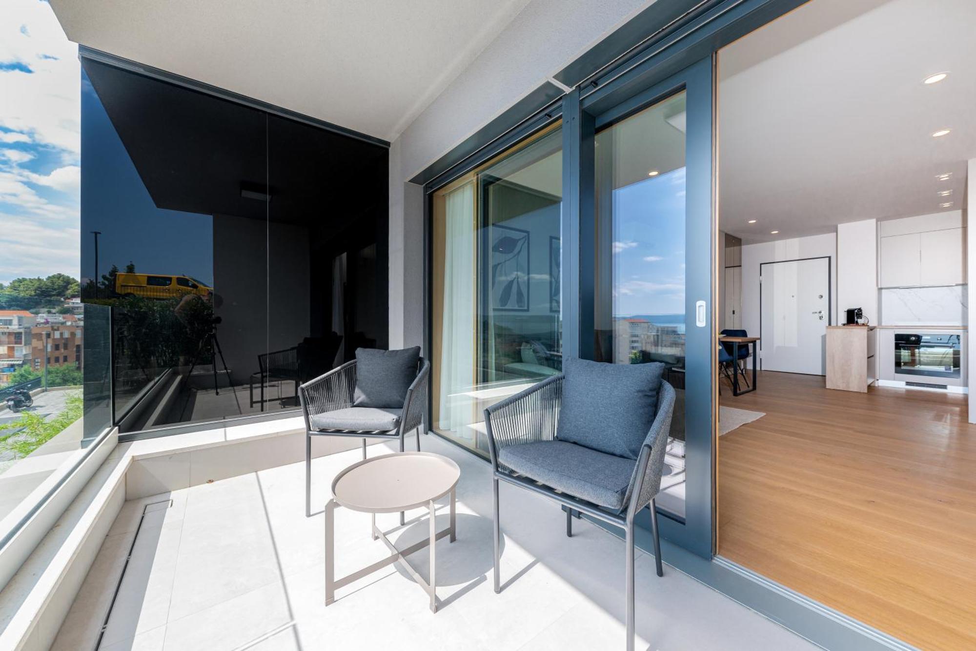 Luxury Adria Sea City & Mountain View Apartment Макарска Экстерьер фото