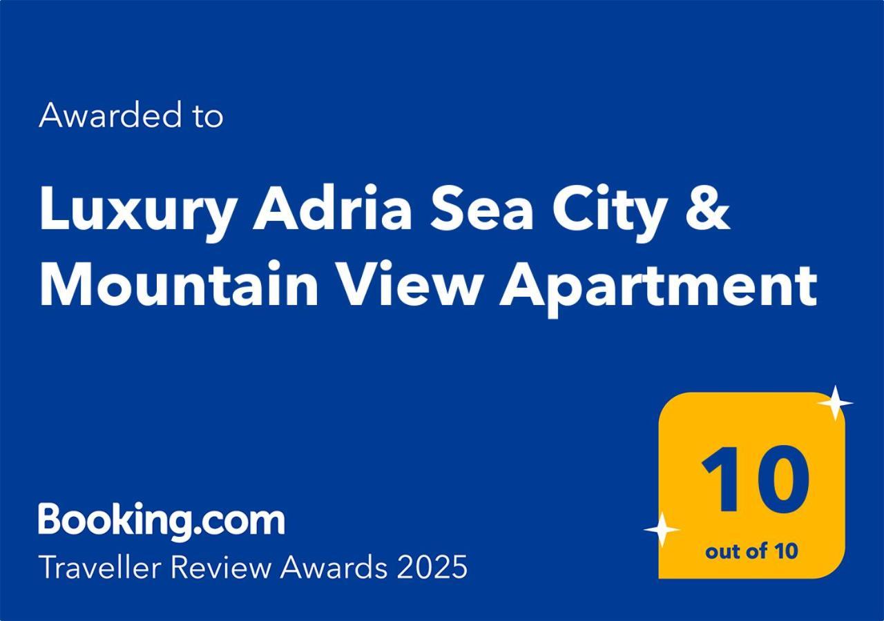 Luxury Adria Sea City & Mountain View Apartment Макарска Экстерьер фото